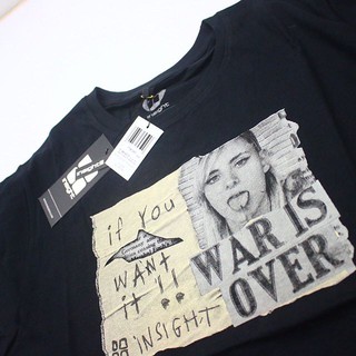  KAOS  DISTRO INSIGHT HITAM BM COMBED  30S  SABLON DEPAN  