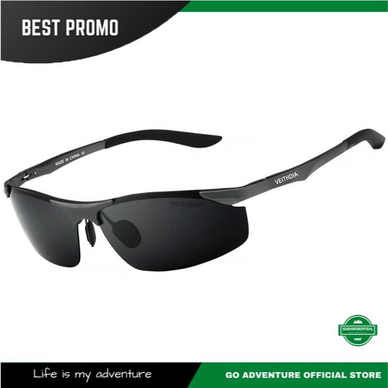 Veithdia Kacamata Pria UV Polarized - 6529