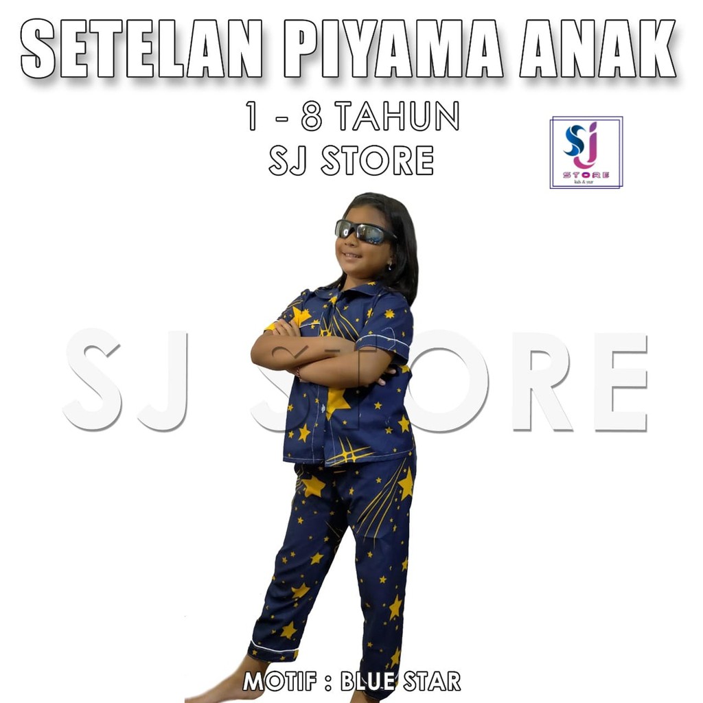 Setelan / Piyama Anak Junior Terbaru &amp; Terlaris 6 - 10 Tahun