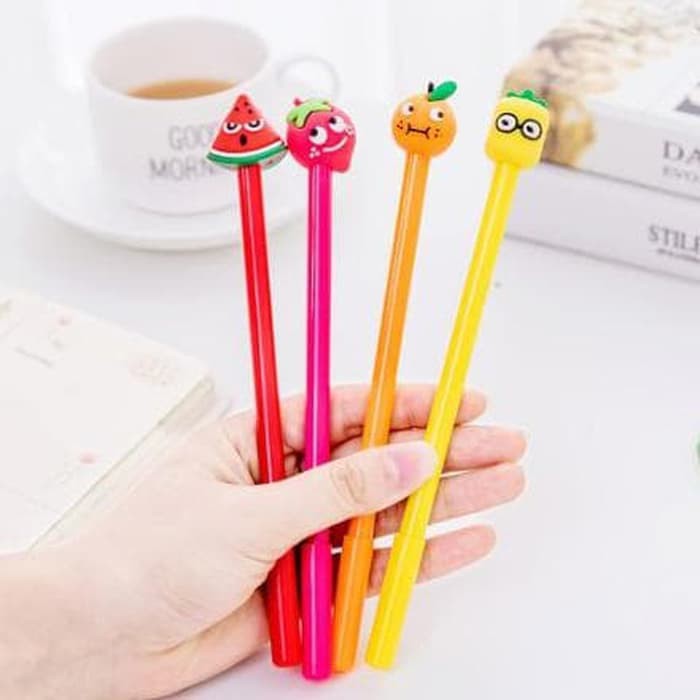 

EDW P245 Pulpen Buah Unik Bolpoin Ballpoint Karakter Unik Lucu Pena Mini Fruits