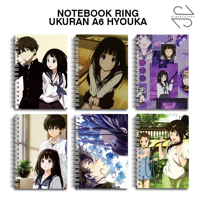 

(BELI 6 GRATIS 1)Buku Tulis Catatan buku notebook buku diary Notebook Ring Spiral A6 60 Lembar koleksi gambar hyuka part2