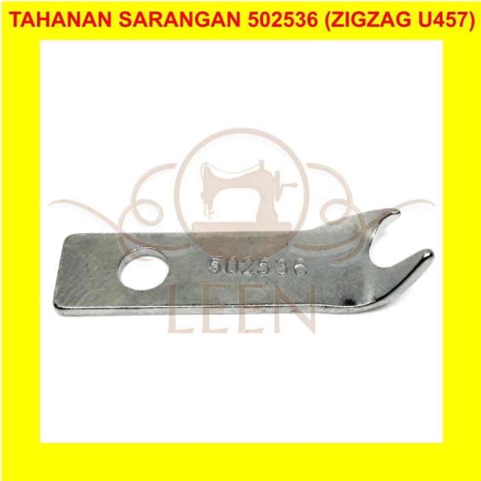 Tahanan Sarangan Zigzag 502536 Bobbin Case Stop Mesin Jahit 457 LEEN