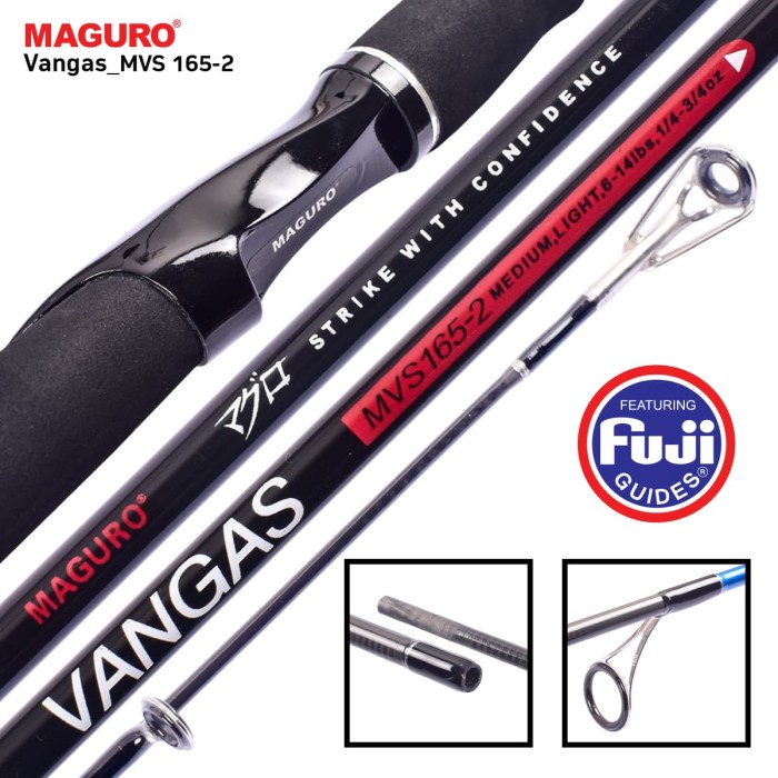 Joran Spinning Maguro Vangas 165 CM