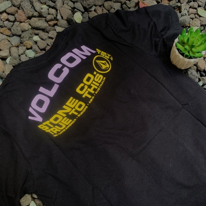 Kaos Volcom backin Yellow mirror prem