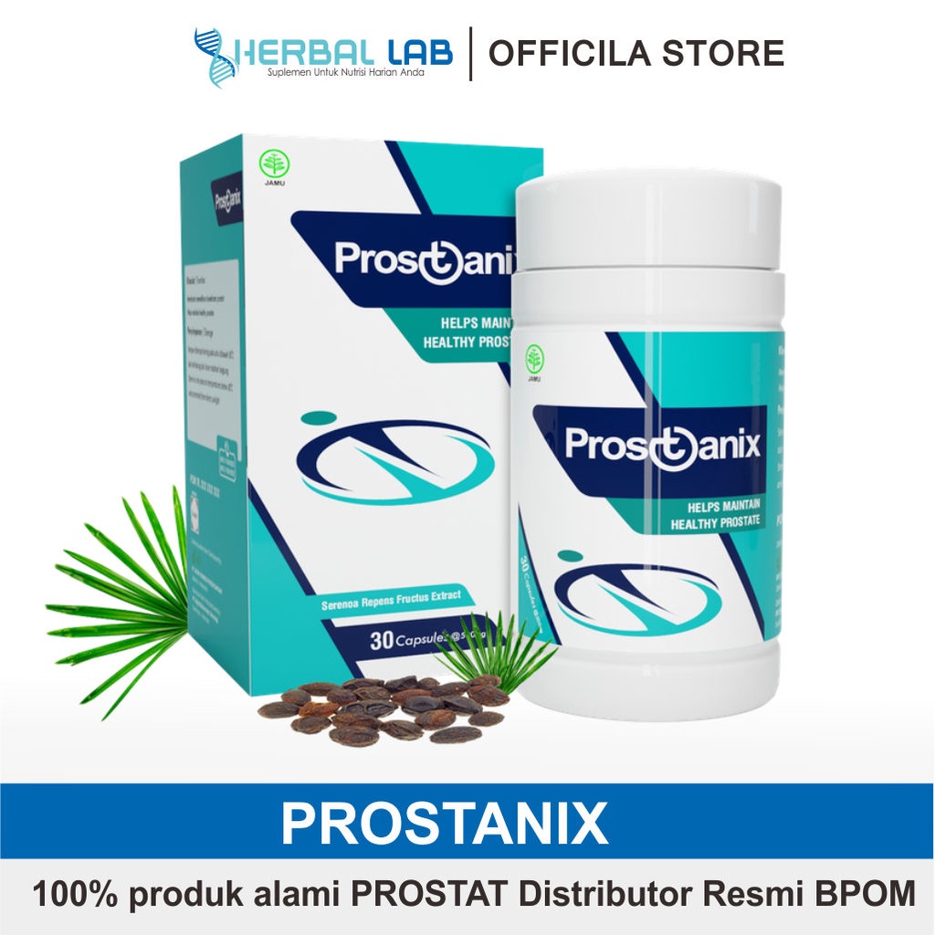 Prostanix Produk Alami PROSTAT BPOM 100% Distributor Resmi