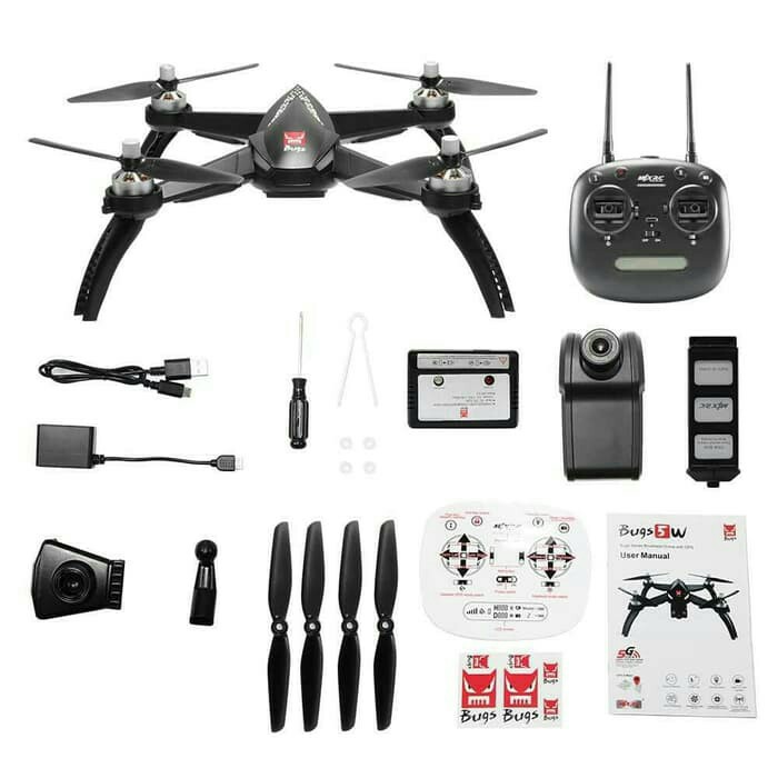 DRONE MJX BUGS 5W B5W BRUSHLESS DUAL GPS