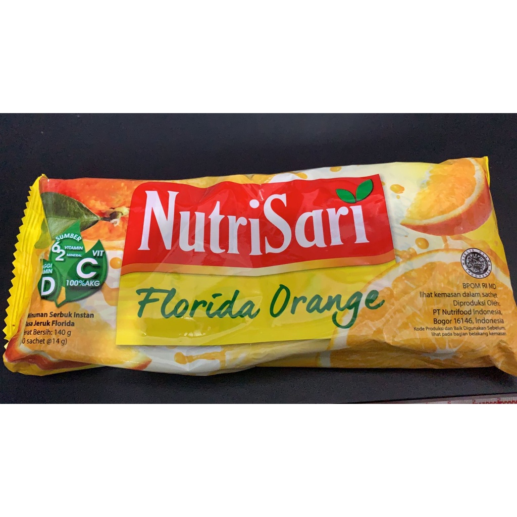 

NutriSari Floridina Orange 140 G