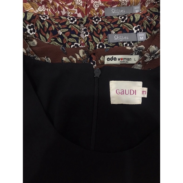 [PRELOVED] BLOUSE WANITA / KEMEJA WANITA / KEMEJA POLOS / BLOUSE POLOS / BLOUSE FLORAL / HOS HOUSE O