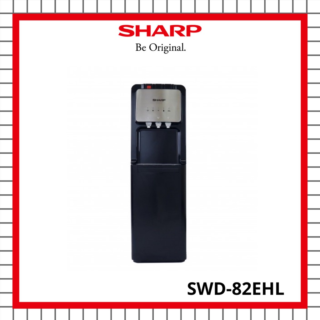 DISPENSER SHARP SWD-82EHL - GALON BAWAH - HOT COOL & NORMAL