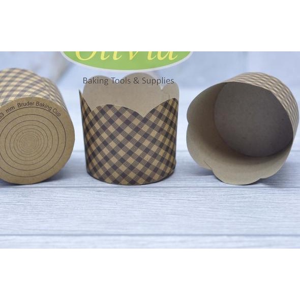 ♢ Kertas Bruder & Bolu Kukus/Muffin Cup/Cupcake Case Fora 63mm 50PCS ☆