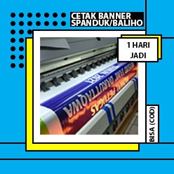 Cetak Banner/Baliho/Spanduk/Backdrop/