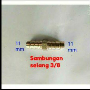 Sambungan selang kompor gas cabang lurus