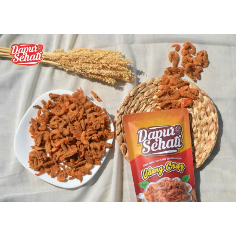 

UDANG CRISPY Dapur Sehati Makanan Lokal Cemilan Sehat