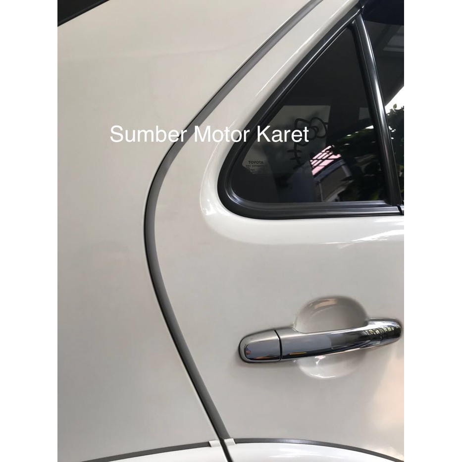 Karet Doorguard Abu-Abu dan Hitam Universal