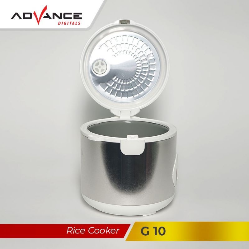 100% Ori Advance 1.2L Rice Cooker Penanak Nasi G10 With BAKI PENGUKUS |Garansi Resmi Advance 1 Tahun