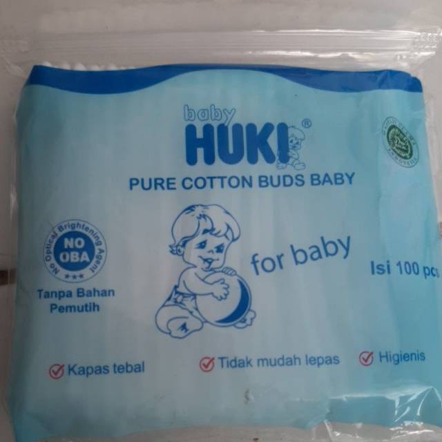 Huki Cotton Buds Extra Fine Size Standar dan Dewasa