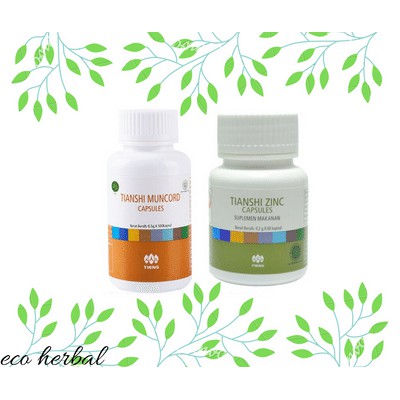 Tiens Paket Obat Kuat Vulcano 3 (3 btl Muncord + 2 btl zinc)