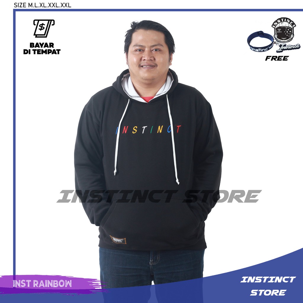 INSTINCT JAKET SWEATER HOODIE jumbo xxl xxxl