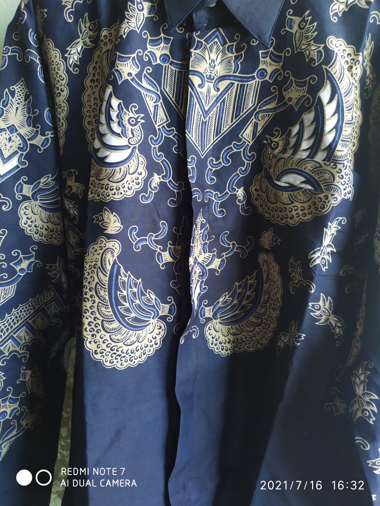 Gurdo Pecah Kemeja Batik Pria Full Furing Bahan Katun Primisima