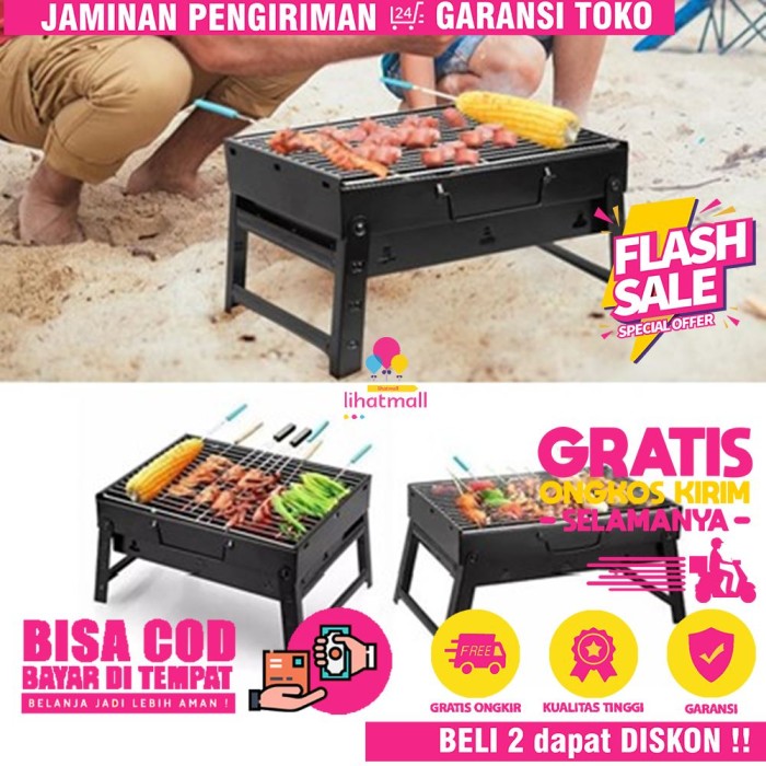 MURAH ALAT TEMPAT BAKARAN SATE BAKAR AYAM IKAN DAN SOSIS ALAT PEMANGGANG