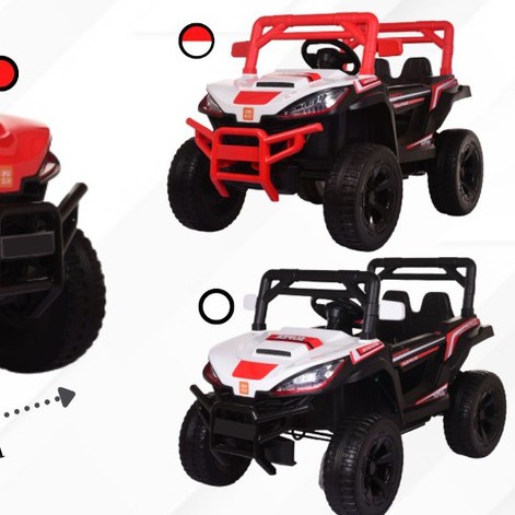 Mobil Aki Mainan Anak Remote Control Jeep Rubicon Wrangler Unikid UK813 Garansi SNI-2