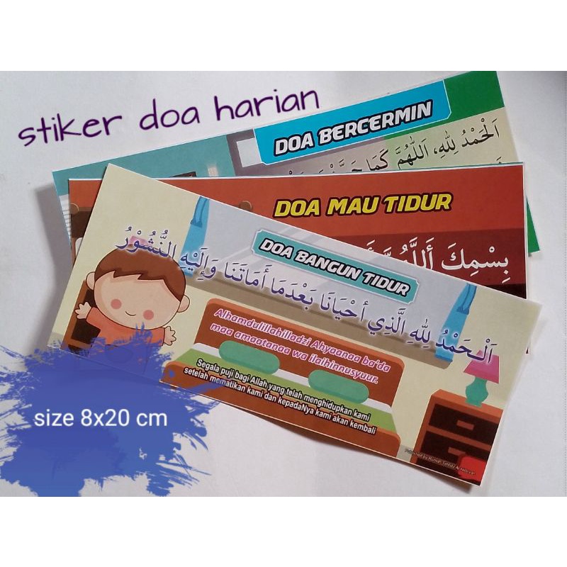 

stiker doa harian