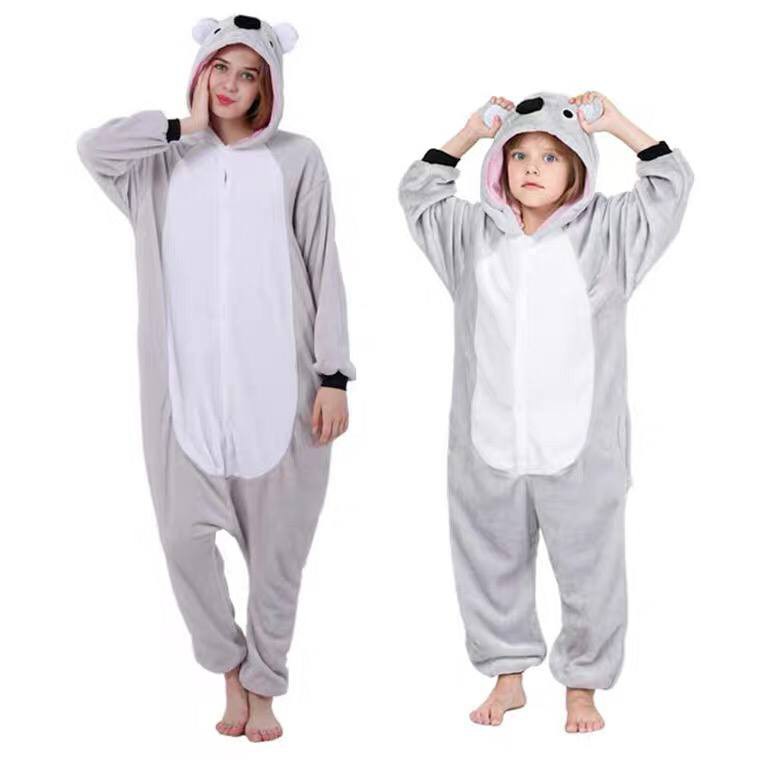 BAJU ONESIE KOSTUM KOALA ANAK PIYAMA COSPLAY KIGURUMI BAJU TIDUR