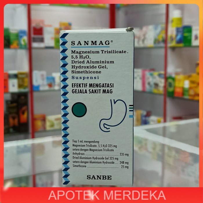 Jual sanmag sirup obat / syr/ obat lambung Indonesia|Shopee Indonesia