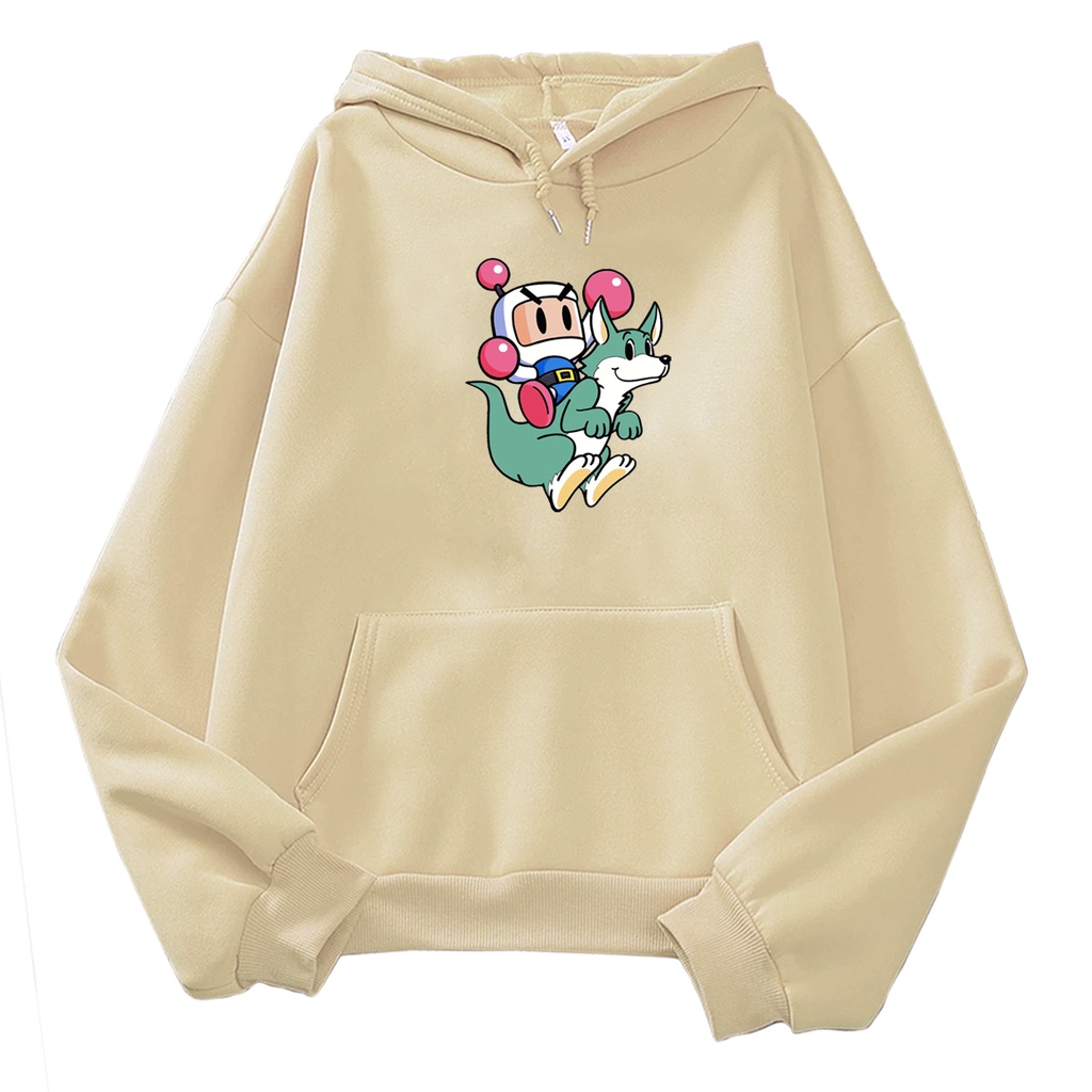 Sweater hoodie anak laki laki BOMBMAN baju anak cewek cowok termurah