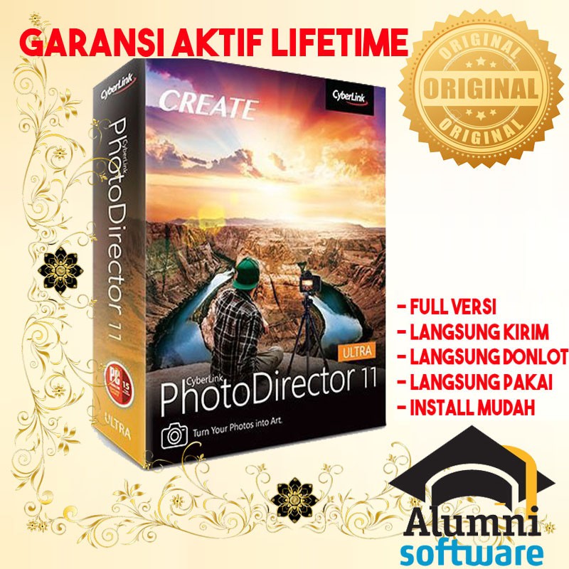 [FULL VERSION] CyberLink PhotoDirector Ultra v11 - GARANSI AKTIVASI