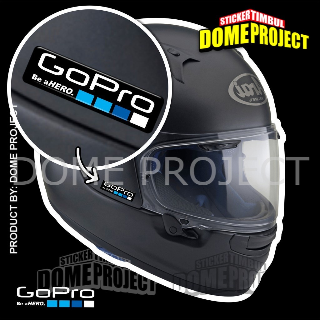 STIKER MOTOR GOPRO GO PRO AESTHETIC KEREN WATERPROOF