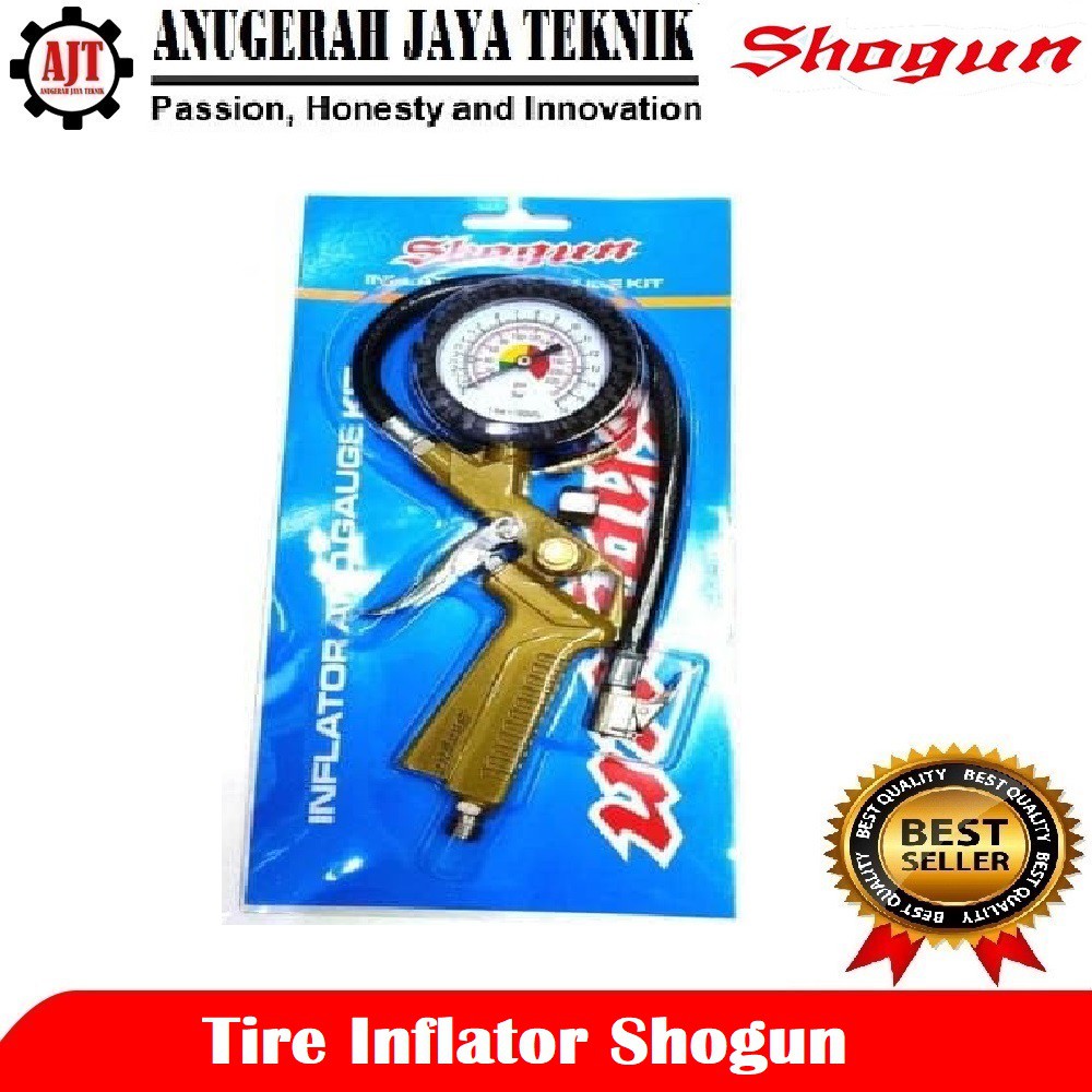 Alat Isi Ukuran Angin Ban TG 3 SHOGUN / Tire Inflator / Air Pressure Gun Pengisi Angin Shogun TG3