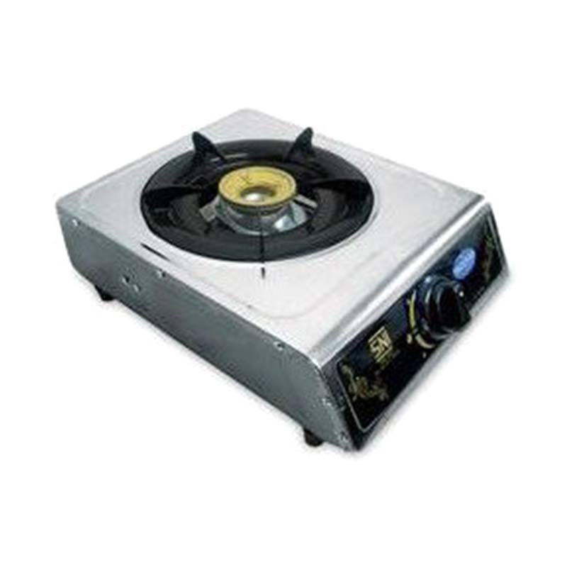 Tecstar KOMPOR Stainless Satu Tungku Gas TG-388 SSB