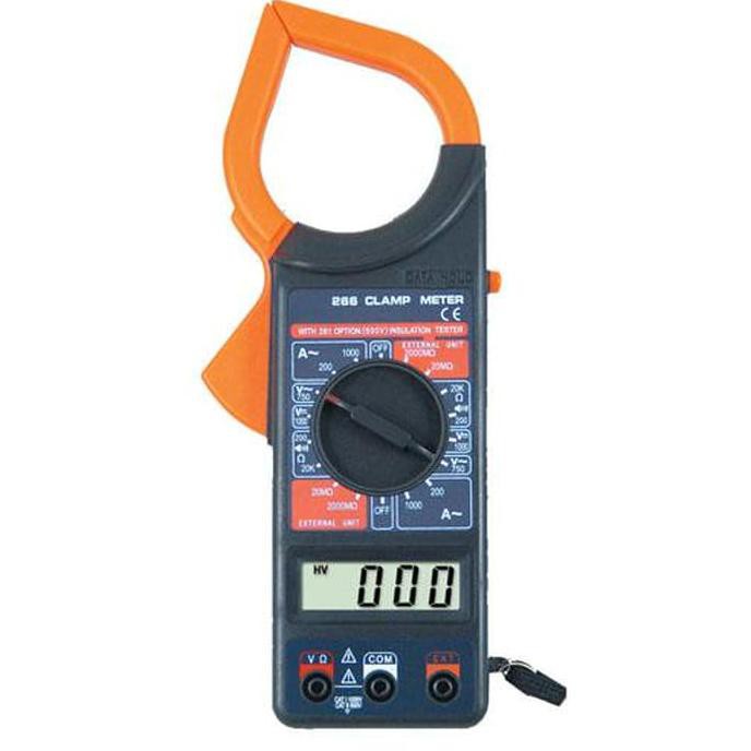 Jual Digital Clamp Multimeter / Tang Ampere Pengukur Tegangan | Shopee ...