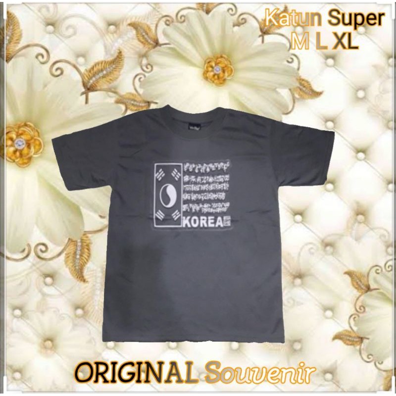 kaos tangan pendek wanita korea kaos korea pakaian korea pria wanita