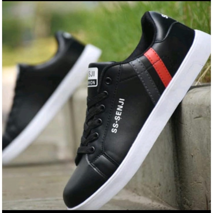 Sepatu Pria Wanita Sepatu Sneakers Casual Sepatu Putih Pria Sepatu Senji Sepatu Flat