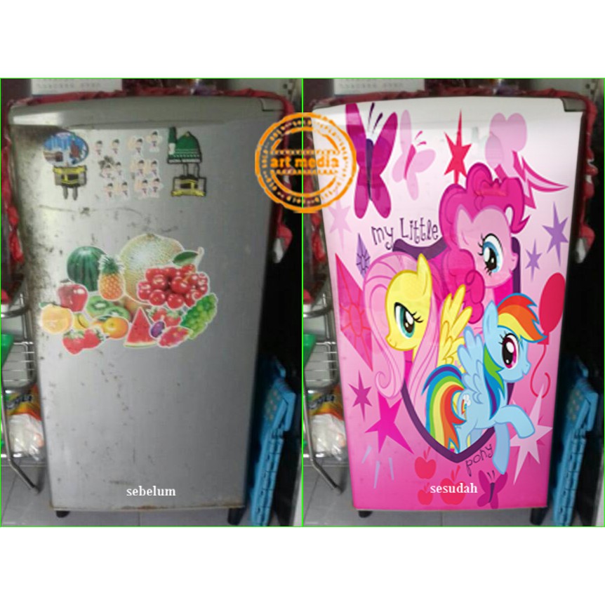 STIKER KULKAS LITTLE PONY