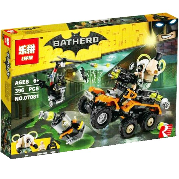 Lego Batman Bathero Bane Lepin  396pcs Seri 07081 Lep-0070