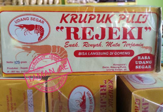 Kerupuk Puli Aneka Rasa &quot;REJEKI&quot; Khas Madiun