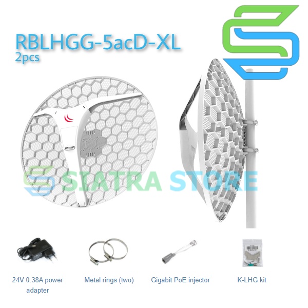 MikroTik LHG XL 5 ac RBLHGG-5acD-XL 2 Pcs/Pack