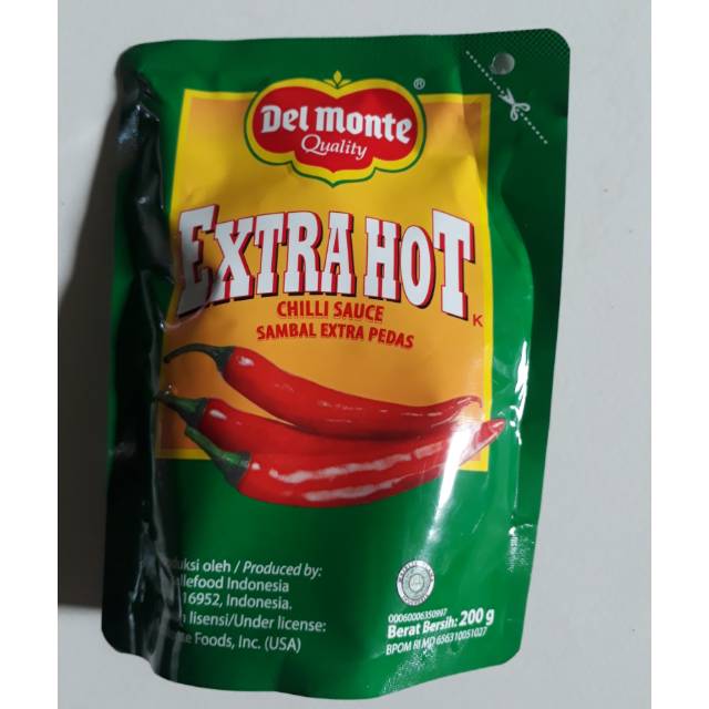 

Delmonte saus sambal extra pedas 200gr