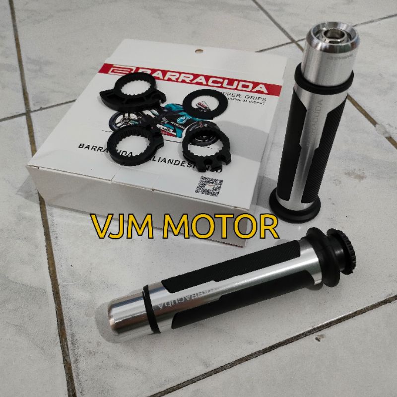 Handgrip barracuda Full set Jalu stang barracuda Universal motor Pasti PNP