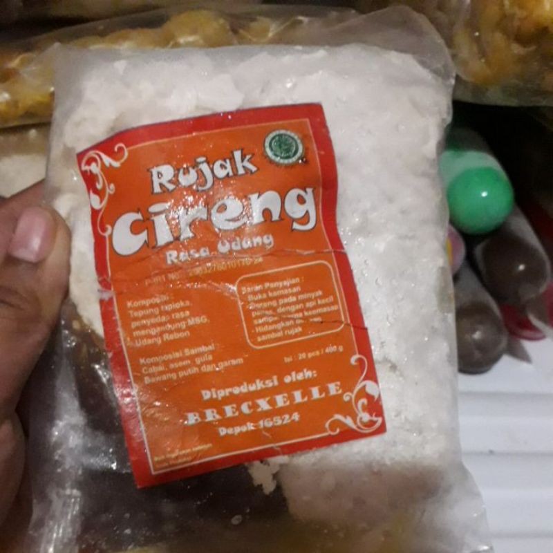 

rujak cireng udang