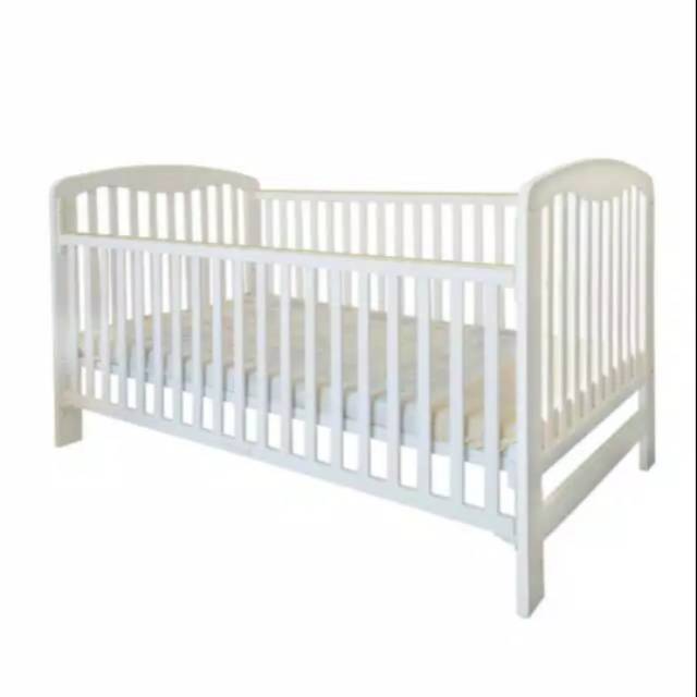 Ranjang kayu  bayi  anak ukuran besar box bayi  baby crib 