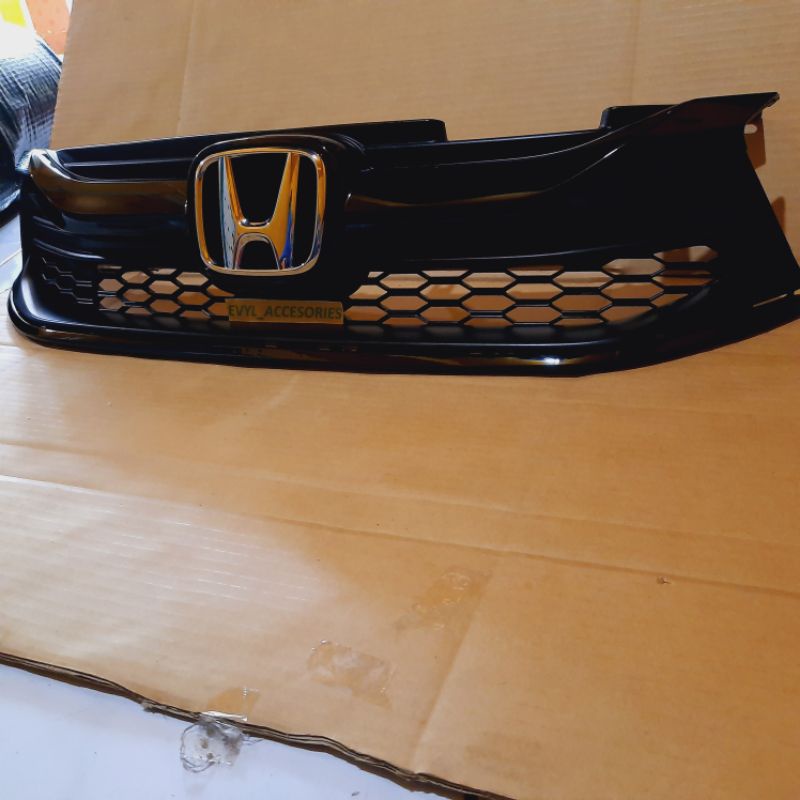 GRILL GRIL RADIATOR NEW HONDA BRIO SATYA BRIO RS KOMPLIT ORIGINAL