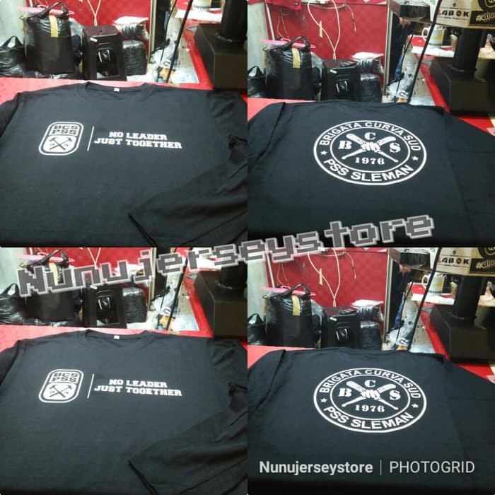 NJSTO432 TSHIRT KAOS BAJU PSS SLEMAN BCS SUPPORTER LENGAN PANJANG KEREN TERBAIK