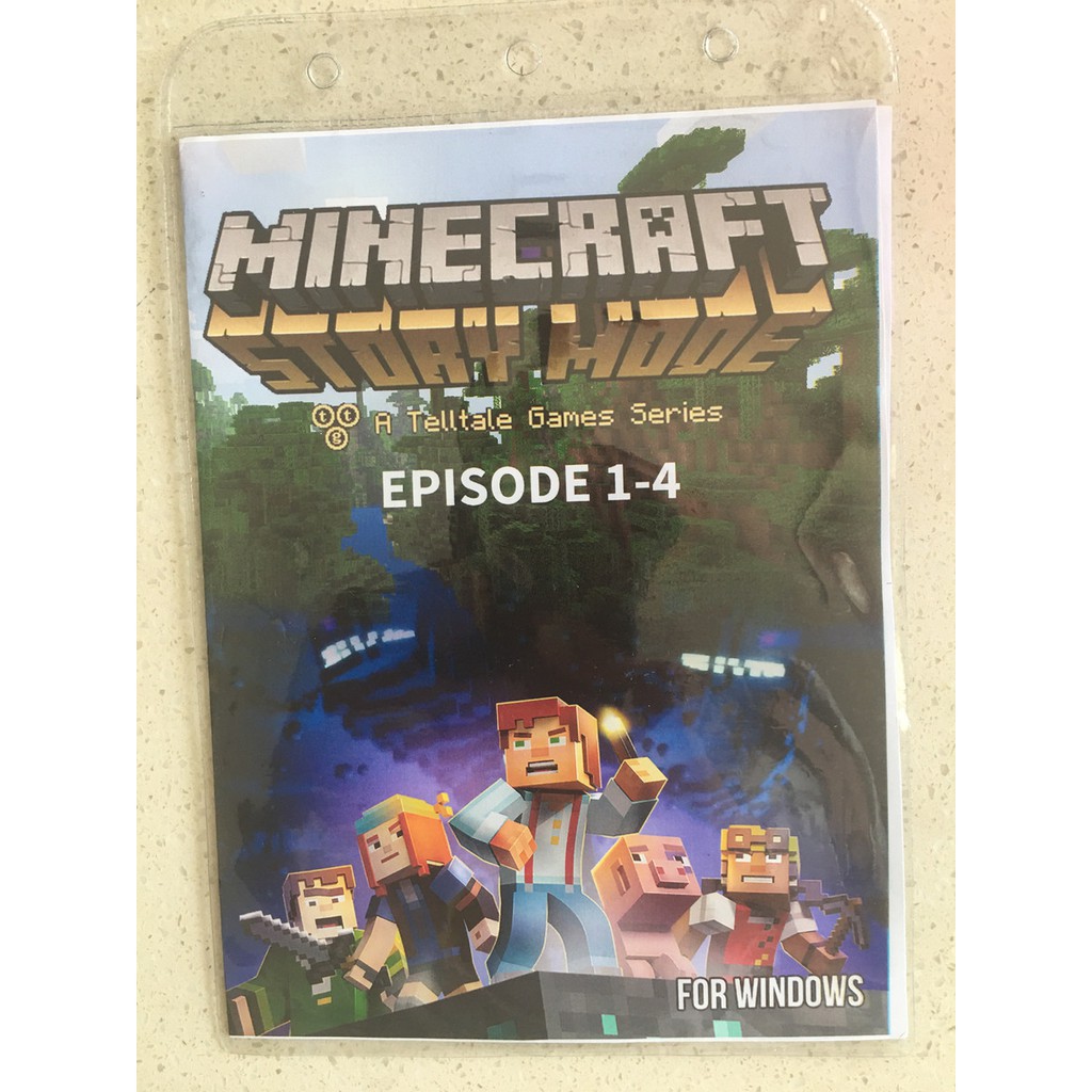 Minecraft story mode a telltale games series episode 1-4 for windows