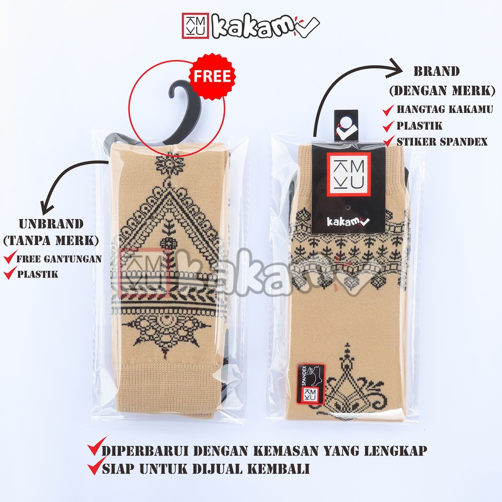 Kakamu Kaos Kaki Jempol Motif Henna A