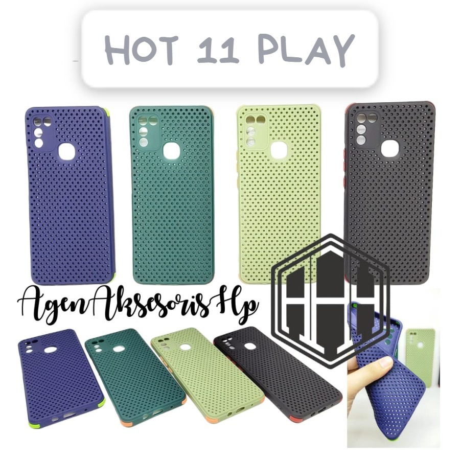 Soft Jacket Jaring Auto Focus Infinix Hot 11 Play 6.82 Inchi 2021 Leather Case