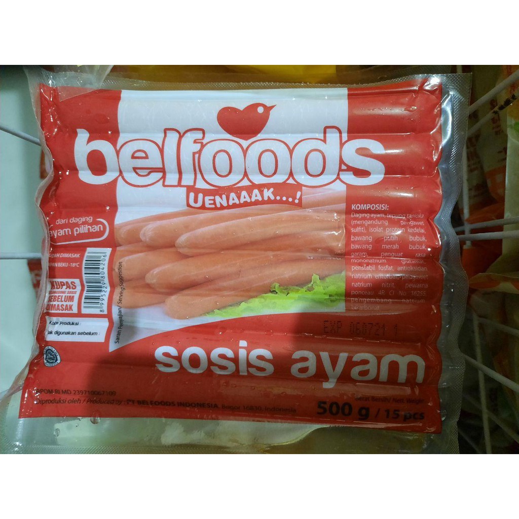 

BELFOODS SOSIS AYAM 500 GR